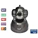 EasyN FS-613B-M166 Wireless IP camera Pan/Tilt 2-ways Audio Mobile Viewing WEP/WPA/WAP2 wireless Wi-Fi Pan/Tilt internet IP camera day and night vision CCTV security monitor built-in microphone and speaker allow you to communicate with people directly support mobile phone viewing (Support IPhone, Android, Symbian, Windows mobile system)