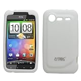EMPIRE White Silicone Skin Case Cover for Verizon HTC Droid Incredible 2