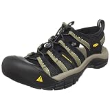 Keen Men's Newport H2 Sandal,Black/Stone Gray,10 M US