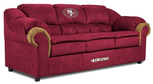 NFL San Francisco 49ers Pub Sofa