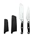 KitchenAid Triple Riveted 4-Piece Santoku with Sheaths
