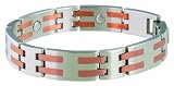 Sabona Stainless/Copper Bar Magnetic Bracelet