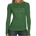 Boston Celtic T Shirt : adidas Boston Celtic Ladies Green Inner Thoughts Silky Smooth Long Sleeve T Shirt