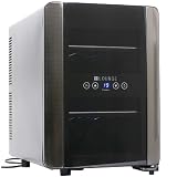 +LOUNGE タッチパネル&UVカット仕様 12本収納ワインクーラー LNE-W312B