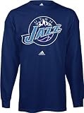 adidas Utah Jazz White True Court T-shirt