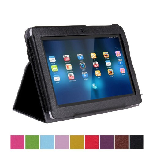 NSSTAR PU leather Slim 7 inch tablet Folio Protective Cover Case with Stand for 7
