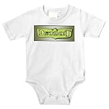 Onesie with board, Michigan, Detroit, sign, banner, poster, advertisement