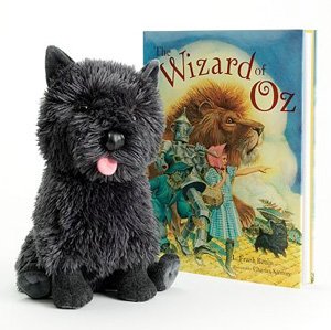 Oz 125th Anniversary 9" Plush Toto Dog – Dorothy's Best Friend From The Wizard Of Oz