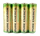 AA Pure Energy Alkaline Batteries - 4 pack