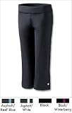  : Champion Women's Double Dry Semi-Fit Capri, Black, Medium
