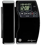 GE 27909FE1 Dect 6.0 Cordless High-Gloss Designer Phone with Digital Answering System and CID (Black)