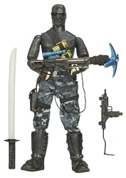 GI JOE 12 INCH MILITARY FIGURE - SNAKE EYES