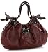 Large ''Sasha'' Hobo - Brown, Black, Burgundy or Beige Pearl