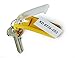 DURABLE Key Tags, Yellow - 6 Pack (195704)