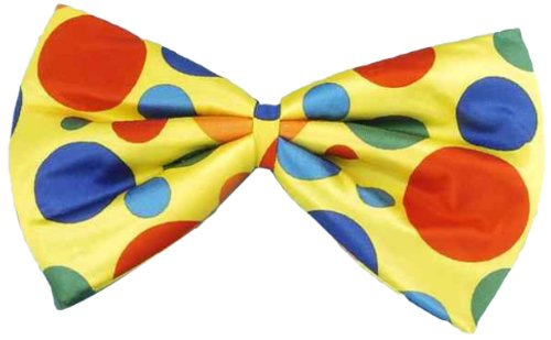 Forum jumbo polka dot clown bowtie