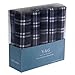 YED01 Designer Gift for Mens 10 Pack Handkerchiefs Set School Husband By Y&G