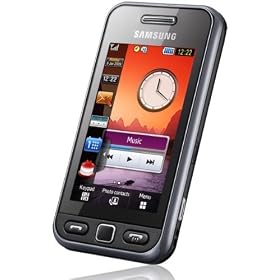 Samsung S5230 Tocco Lite Sim Free Mobile Phone - Black