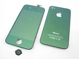 Apple iPhone 4 G 4G ~ Green Mirror Full LCD Screen Display + Touch Screen Digitizer Front Glass Lens Part Assembled Together + Full Plastic Glass Back Battery Cover Door Case Housing Fascia Plate Panel ~ Mobile Phone Repair Parts Replacement 41Va9x uA2L. SL160 Apple iPhone 4 G 4G ~ Green Mirror Full LCD Screen Display + Touch Screen Digitizer Front Glass Lens Part Assembled Together + Full Plastic Glass Back Battery Cover Door Case Housing Fascia Plate Panel ~ Mobile Phone Repair Parts Replacement
