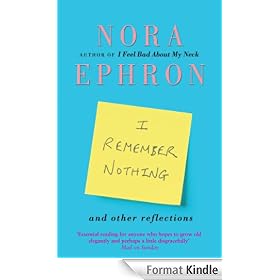 I Remember Nothing and other reflections