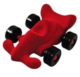 Rubbabu VEHICLE レーシングカー L レッド