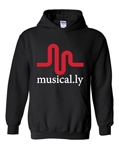Artix Musical.ly - Best Selling Gifts Unisex Hoodie Sweatshirt Medium Black