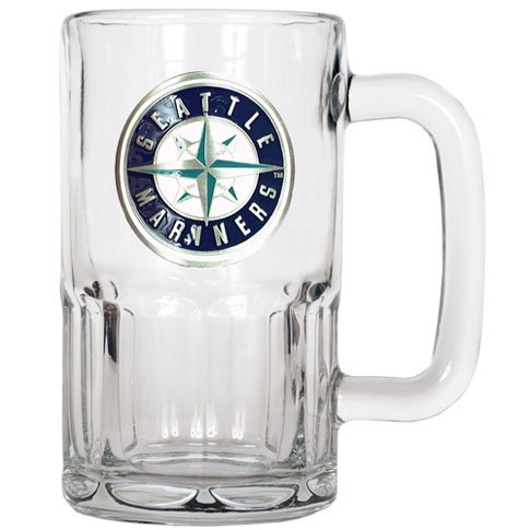 MLB Seattle Mariners 20-Ounce Root Beer Style Mug - Primary Logo