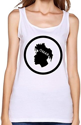Womens Crew Neck Omar Tank Top Tshirts XXL White