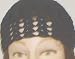 Cp110, Hand Crocheted Dark Navy Color Rayon Cotton Gimp Skull Cap for Men Women and Teens