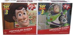 Toy Story 3 Lenticular Puzzle (Pack of 2)
