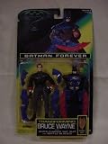Batman Forever - 1995 - Transforming Bruce Wayne Figure - Body Adaptive Techsuit - Kenner - Limited Edition - Mint - Collectible