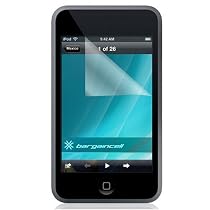 iKross Premium Reusable LCD Screen Protector with Lint Cleaning Cloth for iPod touch (Clear)