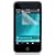 iKross Premium Reusable LCD Screen Protector with Lint Cleaning Cloth for iPod touch (Clear)