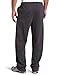 Champion Men's Open Bottom Eco Fleece Sweatpant, Granite Heather, X-Large