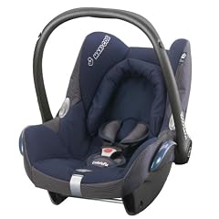 Maxi-Cosi 61700311 - Cabriofix Navy Reflection Autokindersitz Gruppe 0+ (bis 13 kg), ab der Geburt bis ca. 15 Monate (Kollektion 2009)