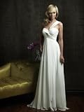 Perfect Wedding Dress- Satin Wedding Gowns Fit N Flare Bridal Gowns