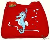 SUMMER BEACH HOLDALL SWIMMING SHOULDER BAG (RED)