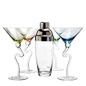 Ambiance 5-pc. Bent Stem Martini Set
