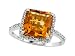 Jewelry : 3.88 cts Genuine Citrine Ring - 14kt White or Yellow Gold LIFETIME WARRANTEE