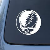 Grateful Dead - Car, Truck, Notebook, Vinyl Decal Sticker #2411 | Vinyl Color: White