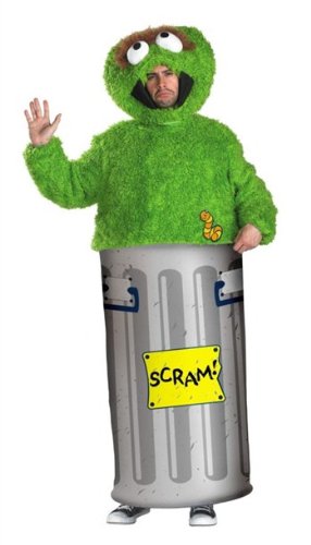 Oscar The Grouch Tween Costume