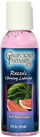 California Fantasies Razzels Wild Lubricant, Watermelon Flavored, 2.0 oz