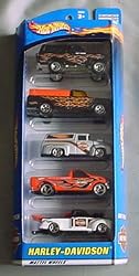 Hot Wheels Harley-Davidson Gift Pack 5 Car Set Truck