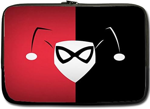 Harley Quinn Print Neoprene Laptop Notebook Sleeve Case Cover Zipper Sleeve for Apple MacBook Pro 17 Inch