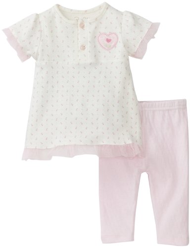 Cheap RENE ROFE Baby-Girls Newborn Rosette Heart 2 Piece Legging Set, Pink/Cream, Small Cheap RENE ROFE Baby-Girls Newborn Rosette Heart 2 Piece Legging Set, Pink/Cream, Small