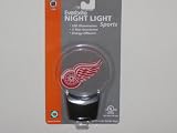 DETROIT RED WINGS Team Logo Everbrite (LED) NIGHT LIGHT (2 1 2 x 3 1 2 ) with a 5 Yr Guarantee!