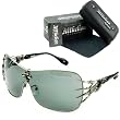 Affliction Blade Sunglasses Gunmetal/Black Shades