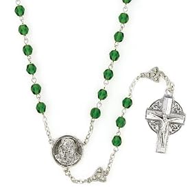 Buy Celtic Trinity Emerald Isle Rosary by The Vatican Library Collection�