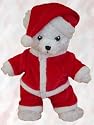 Santa Claus Outfit fits Webkinz L'il Kinz, Ty Beanie Babies, Fluff Factory and Teenies Teddies