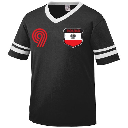 Poland Retro Soccer Jersey T-Shirt