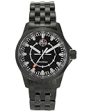 H3 Tactical Men's STEALTH MISSION Black Ion-Plated Stainless Steel Watch #H3.502221.09